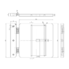 Tarangify StencilGrip Pro — 3D Printed PCB Stencil Printing Jig | 180mm Base | Foldable Hinge | Made in India