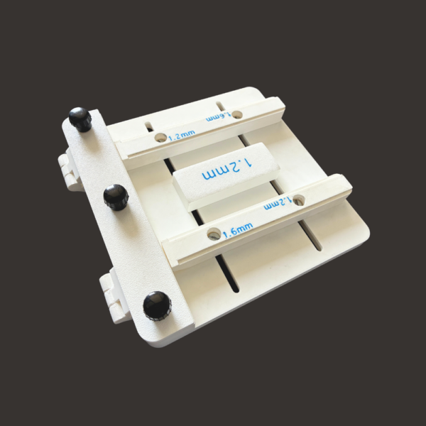 Tarangify StencilGrip Pro — 3D Printed PCB Stencil Printing Jig | 180mm Base | Foldable Hinge | Made in India