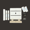Tarangify StencilGrip Pro — 3D Printed PCB Stencil Printing Jig | 180mm Base | Foldable Hinge | Made in India